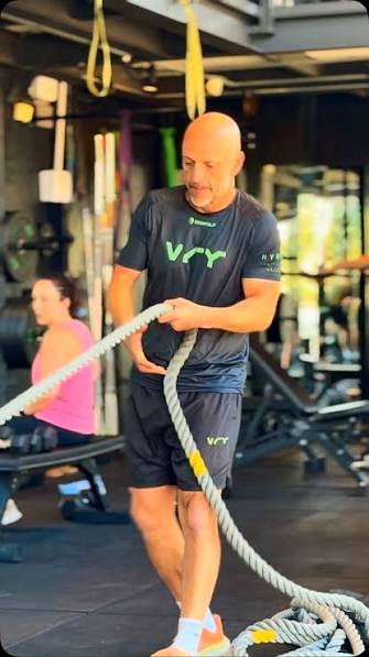 Treino com corda naval na Team Villeroy